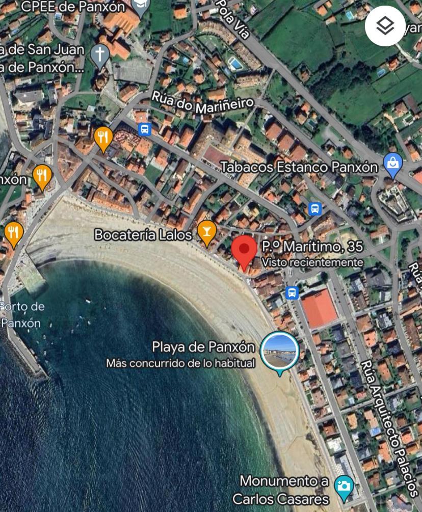 Paseo Maritimo Panxon Apartamento Nigrán Exterior foto